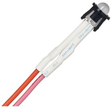 Tridonic LED EM groen 0,3m met Connector