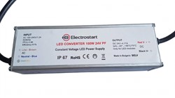 Electrostart LED Converter 100W 24V IP67