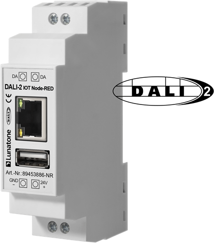 Lunatone DALI-2 IoT Node RED