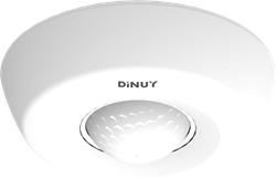 DINUY KNX bewegingsdetector 360D voor plafond opbouw wit