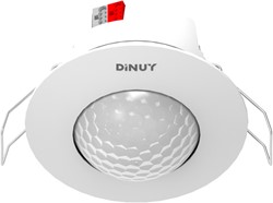 DINUY KNX bewegingsdetector 360D voor plafondinbouw wit
