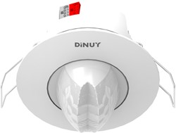 DINUY KNX Corridor bewegingsdetector voor plafondinbouw wit