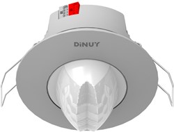 DINUY KNX Corridor bewegingsdetector voor plafondinbouw grijs