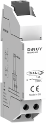 DINUY 2-kanaals schakelactor 10A met DALI-2 input