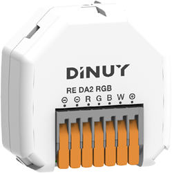 DINUY RGBW LED Strip Dimmer met DALI-2 ingang