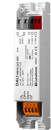 Lunatone DALI RM16 2x0-10V DE